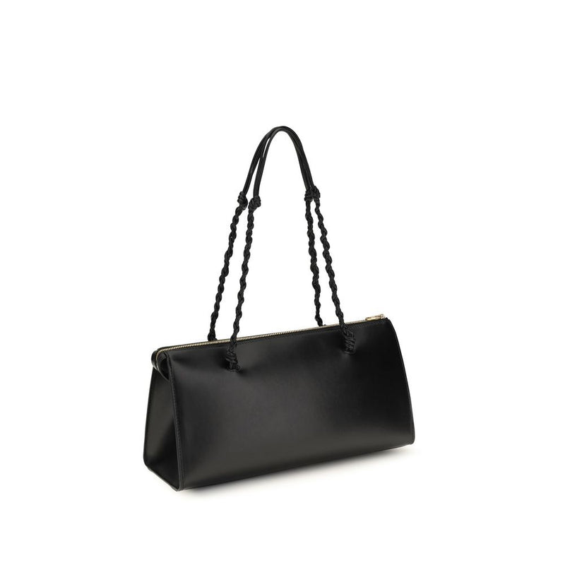 Jil Sander Black Calf Leather Bos Taurus Handbag