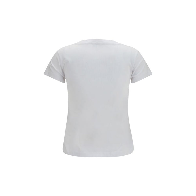 Ganni White Cotton Sweatshirt - Casual and Contemporary Style