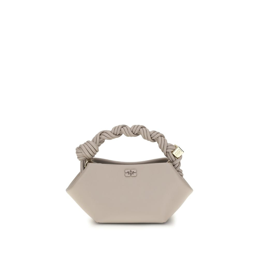 Sac à bandoulière Ganni blanc en cuir recyclé