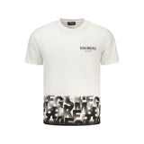 Bikkembergs White Cotton Men's T-Shirt