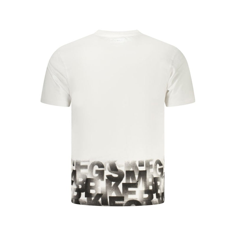Bikkembergs White Cotton Men's T-Shirt