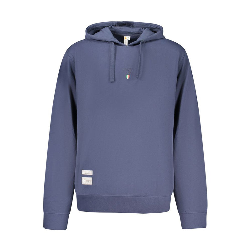 Accademia Militare Blue Cotton Men's Hoodie - Stylish Comfort