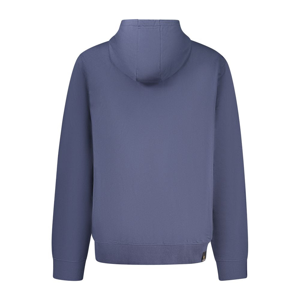 Accademia Militare Blue Cotton Men's Hoodie - Stylish Comfort