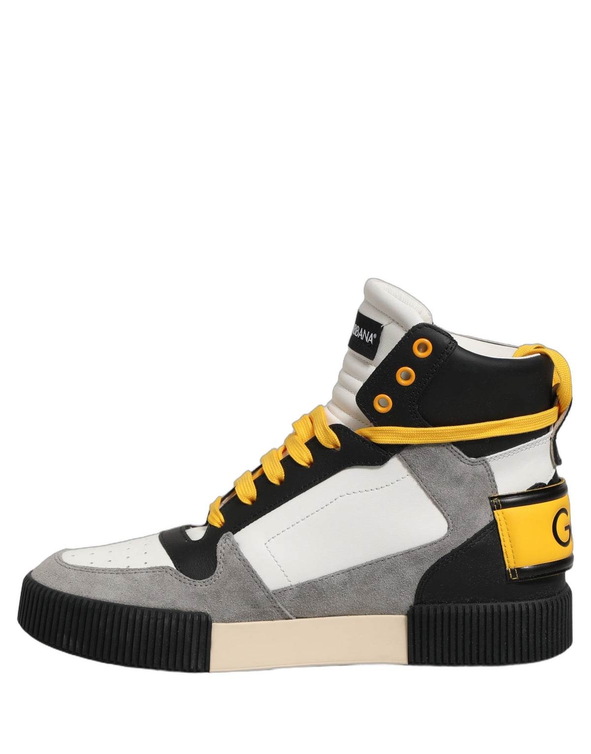 Dolce & Gabbana Multicolor High Top Sneakers for Men