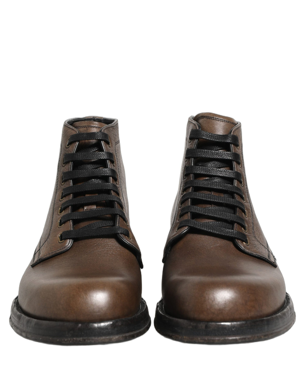 Bottes homme Dolce & Gabbana Perugino en cuir marron