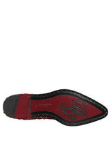 Dolce & Gabbana Red Embellished Chelsea Ankle Boots