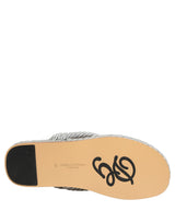Dolce & Gabbana Silver Rope Slides Sandals for Men