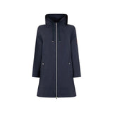 Herno Blue Elastane Coat