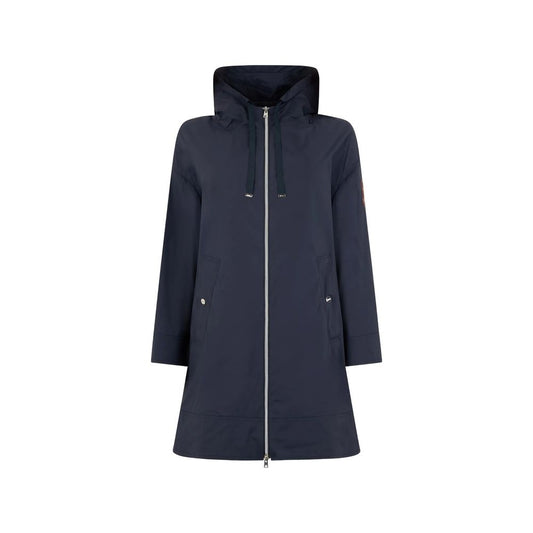 Manteau Herno bleu en élasthanne