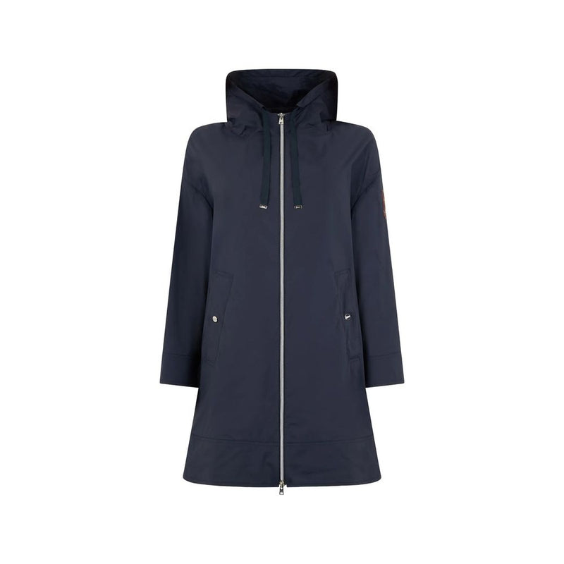 Manteau Herno bleu en élasthanne