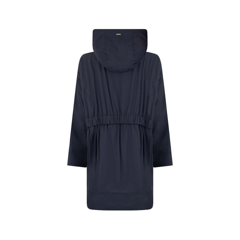 Manteau Herno bleu en élasthanne