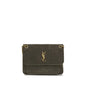 Saint Laurent Gray Lamb Ovis Aries Aries Shoulder Bag