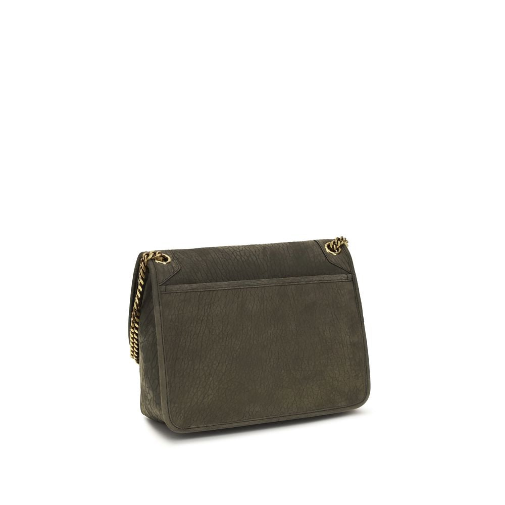 Saint Laurent Gray Lambskin Niki Shoulder Bag