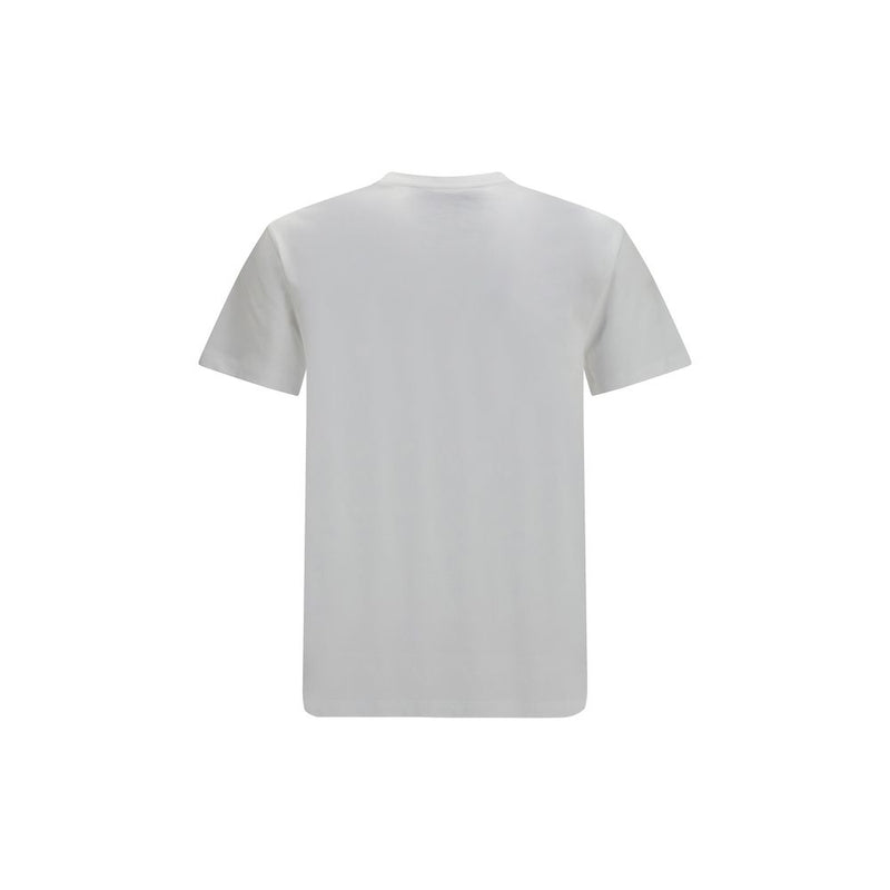 Valentino White Cotton VLogo T-Shirt for Men