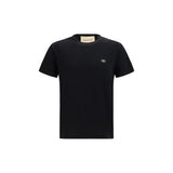 Valentino Black Cotton VLogo T-Shirt for Men