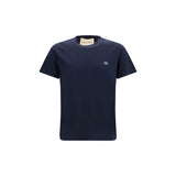 Valentino Blue Cotton VLogo T-Shirt for Men