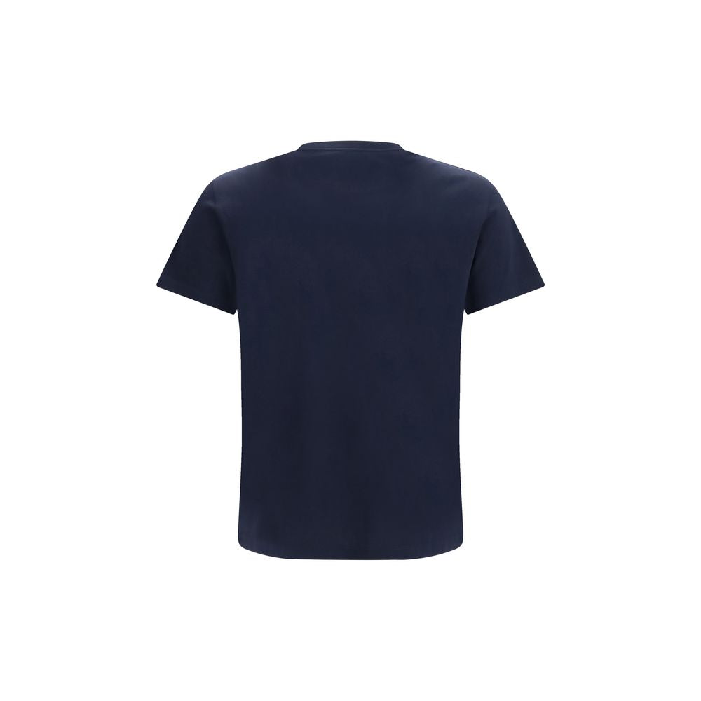 Valentino Blue Cotton VLogo T-Shirt for Men