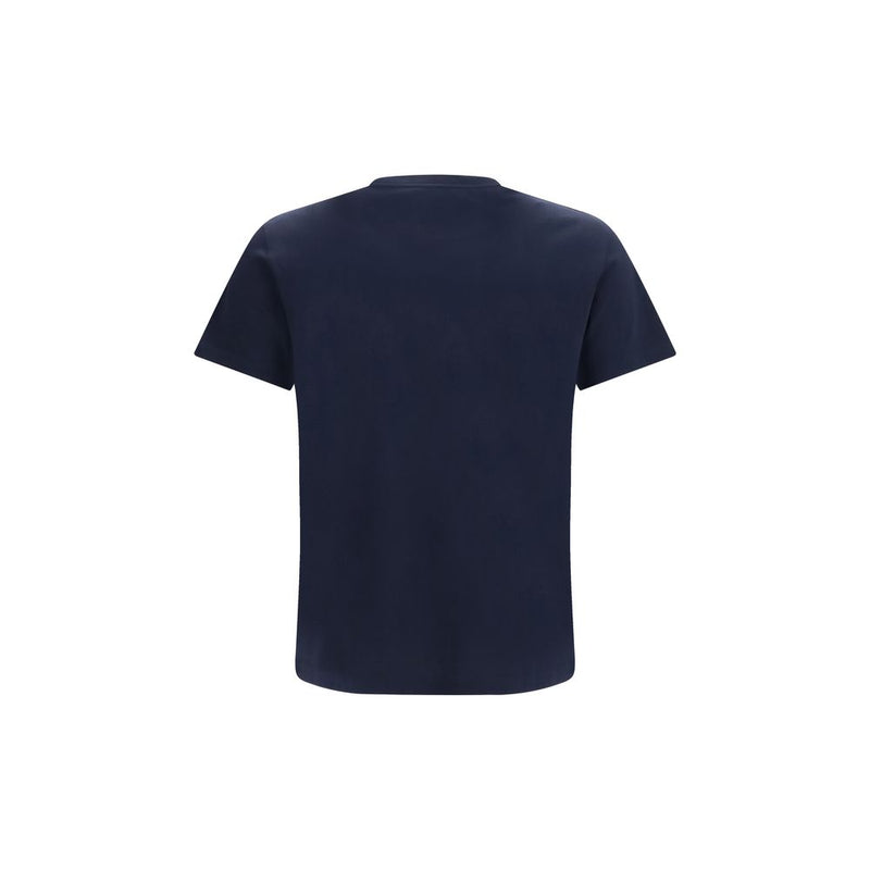 Valentino Blue Cotton VLogo T-Shirt for Men