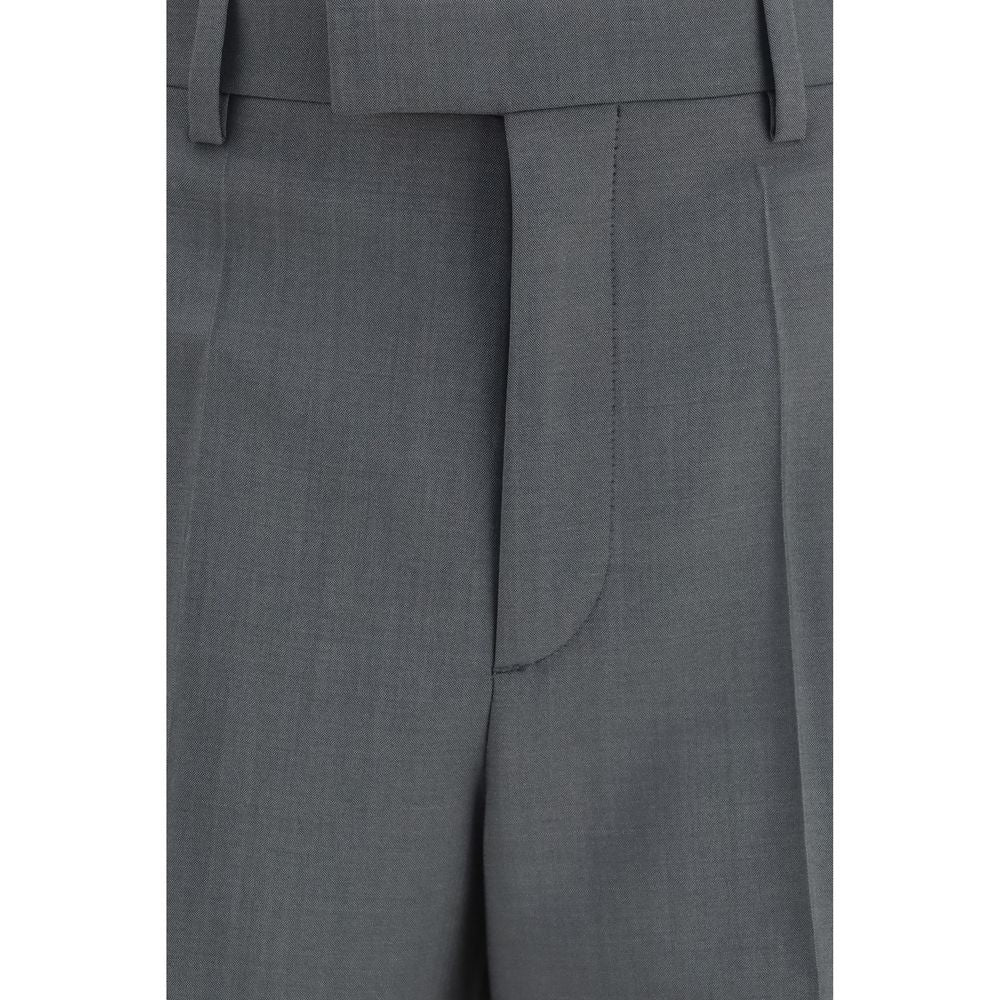 Valentino Gray Wool Oves Aries Dress Pants - IT52 | XL