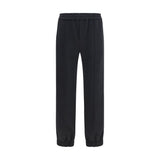 Valentino Garavani Black Cotton Sweatshirt for Men