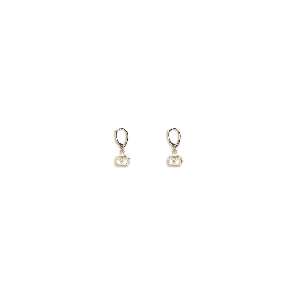 Boucles d'oreilles Ovalette en métal doré Valentino Garavani