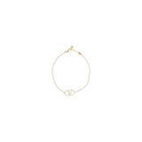 Bracelet en Métal Doré VLogo Signature de Valentino Garavani