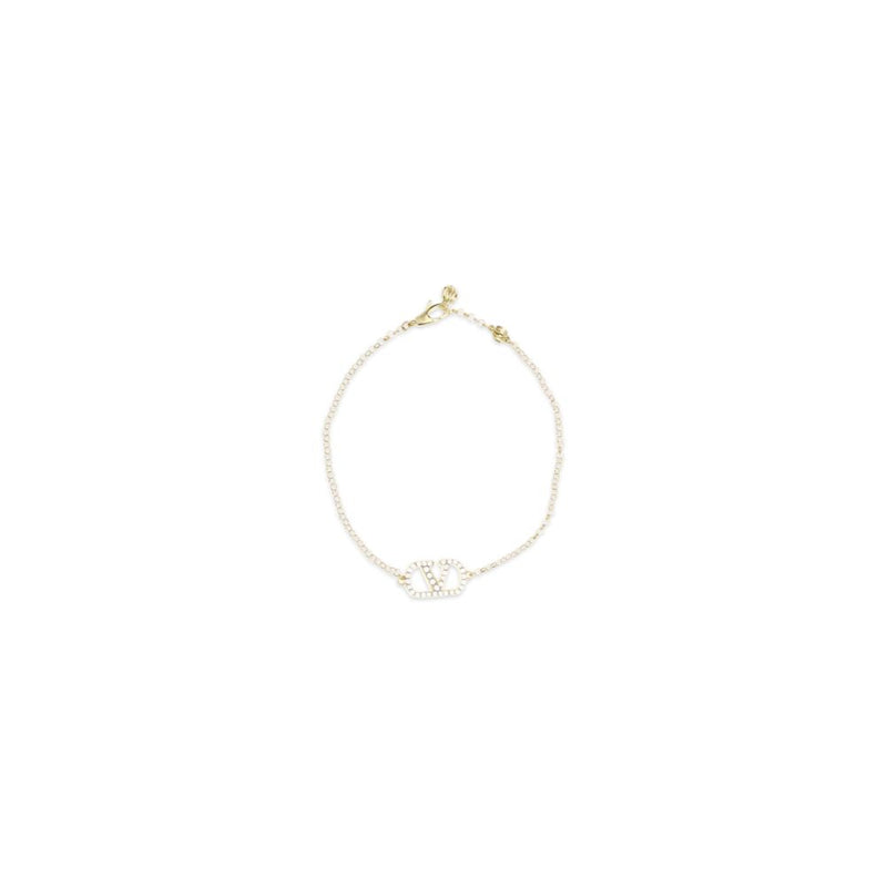 Bracelet en Métal Doré VLogo Signature de Valentino Garavani