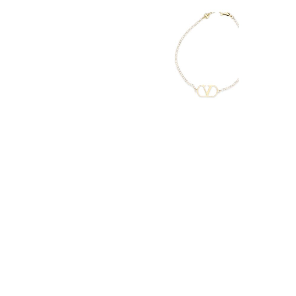 Bracelet en métal doré VLogo Signature de Valentino Garavani