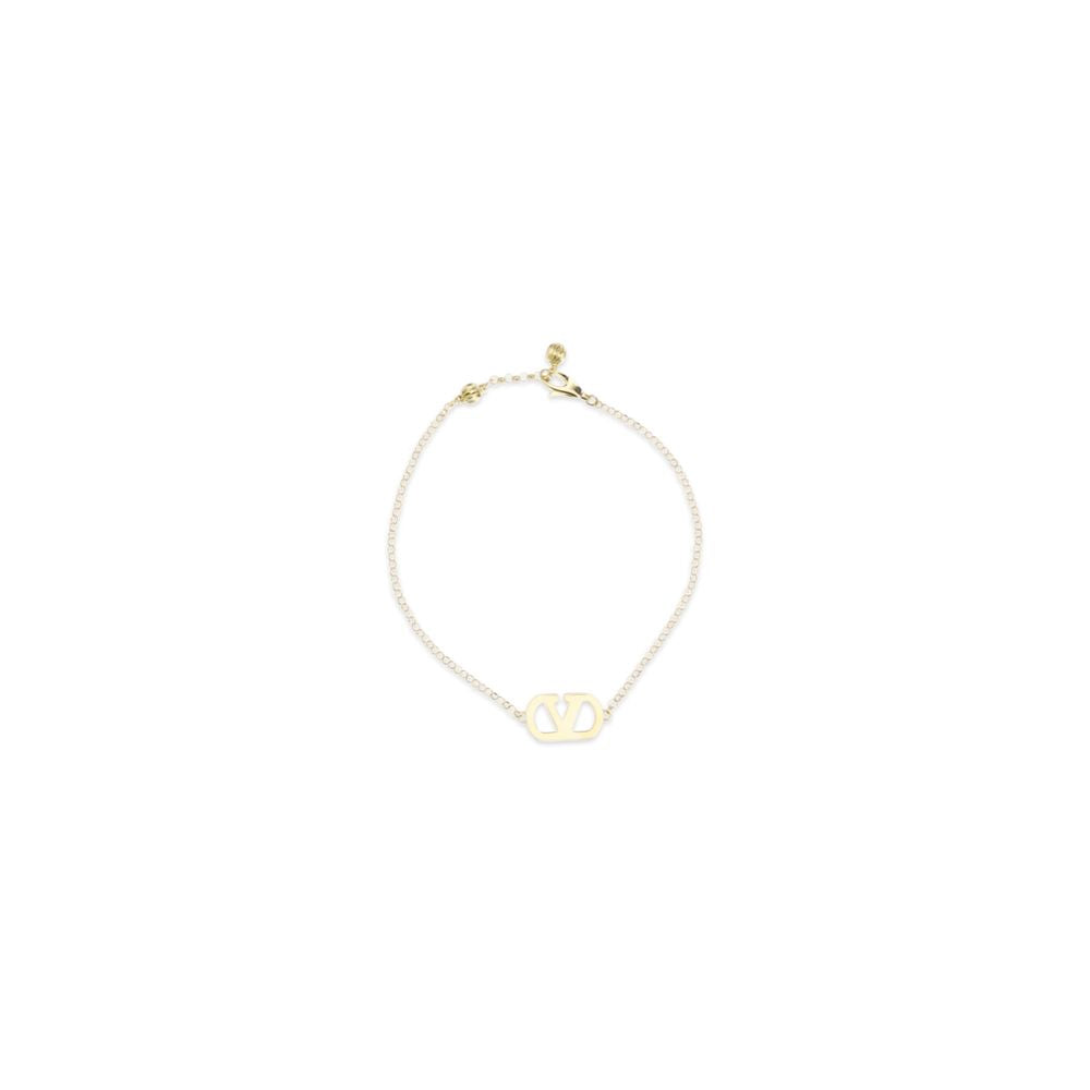 Bracelet en Métal Doré VLogo Signature de Valentino Garavani