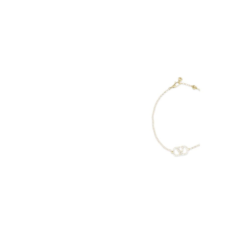 Bracelet en Métal Doré VLogo Signature de Valentino Garavani
