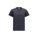 Ganni Black Cotton T-Shirt - Essential Women's Wear