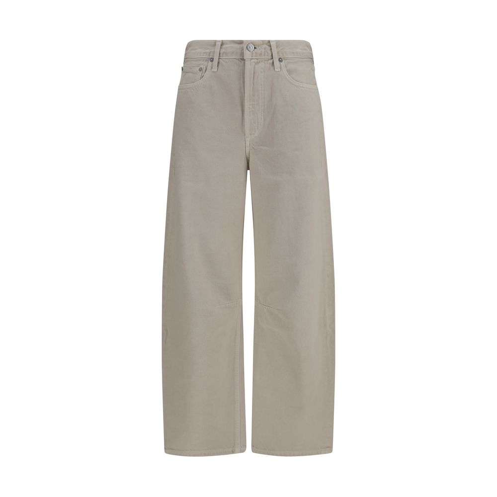 Citizens of Humanity Miro Beige Cotton Jeans for Women
