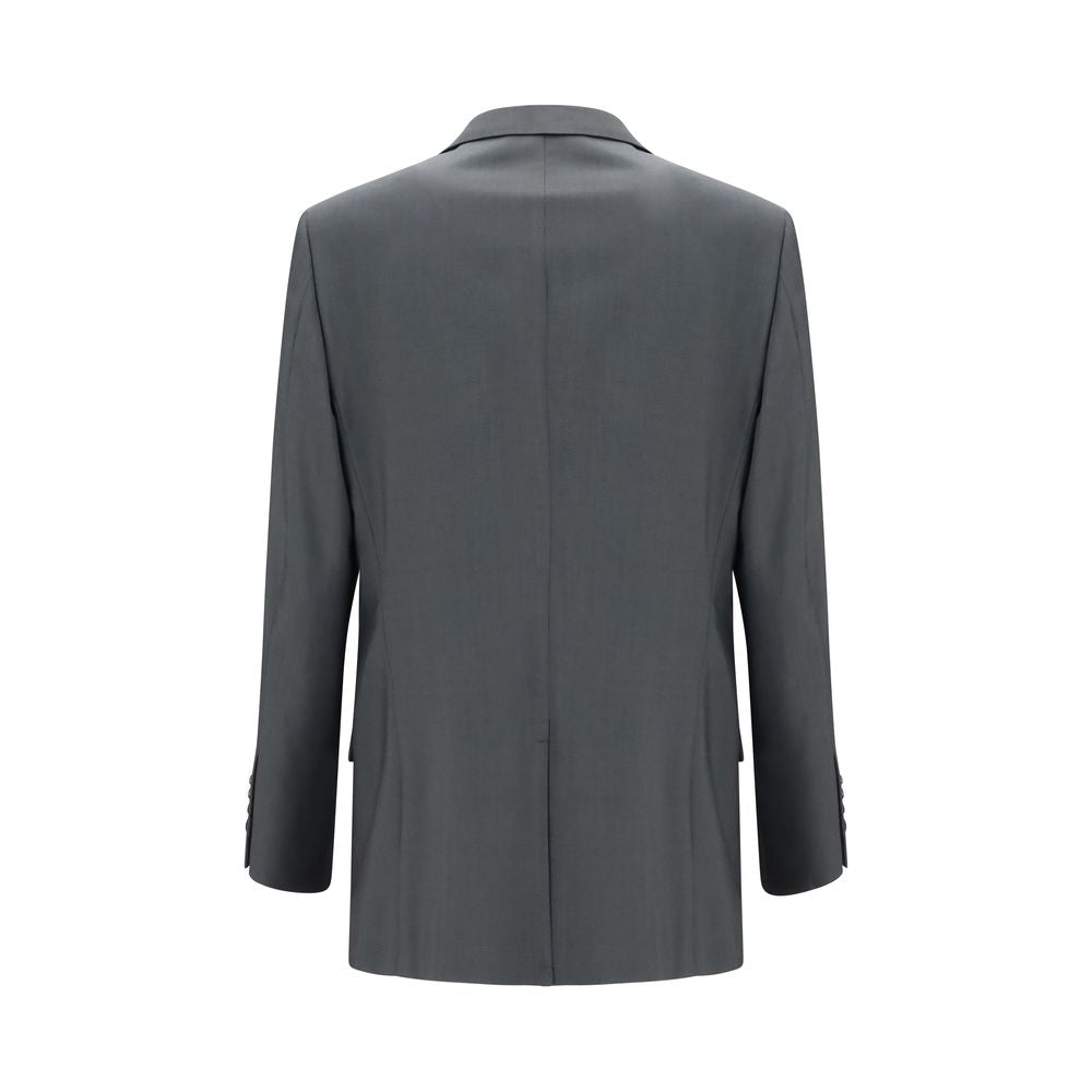 Valentino Gray Wool Oves Aries Jacket for Men