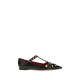 Valentino Garavani Multicolor Goatskin Ballet Flats