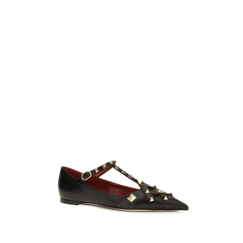 Valentino Garavani Multicolor Goatskin Ballet Flats