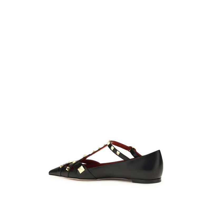 Valentino Garavani Multicolor Goatskin Ballet Flats