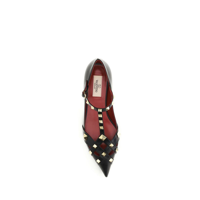 Valentino Garavani Multicolor Goatskin Ballet Flats