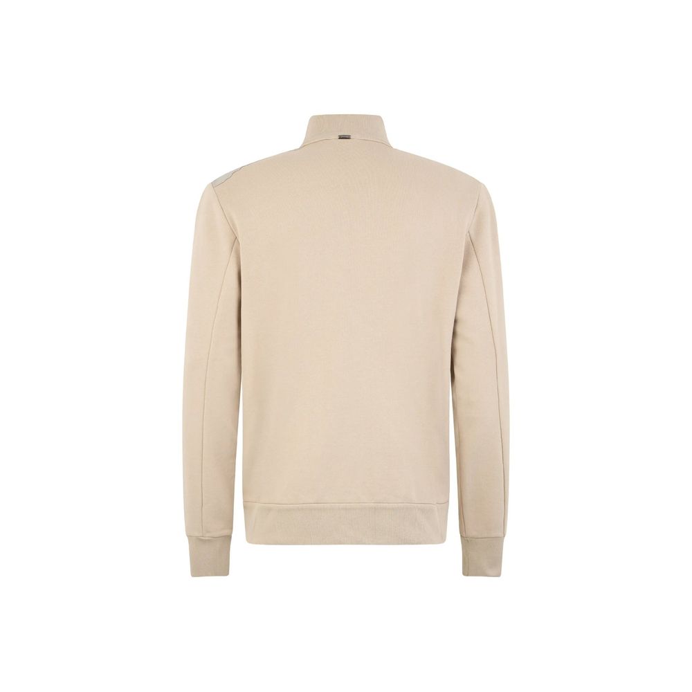 Herno Beige Cotton Sweatshirt for Men - IT54 | XL