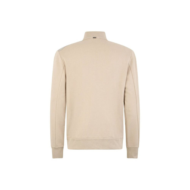 Herno Beige Cotton Sweatshirt for Men - IT54 | XL