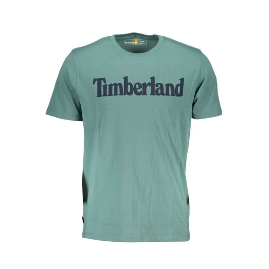 Timberland Verde Cotton Men's T-Shirt - Eco-Friendly Style
