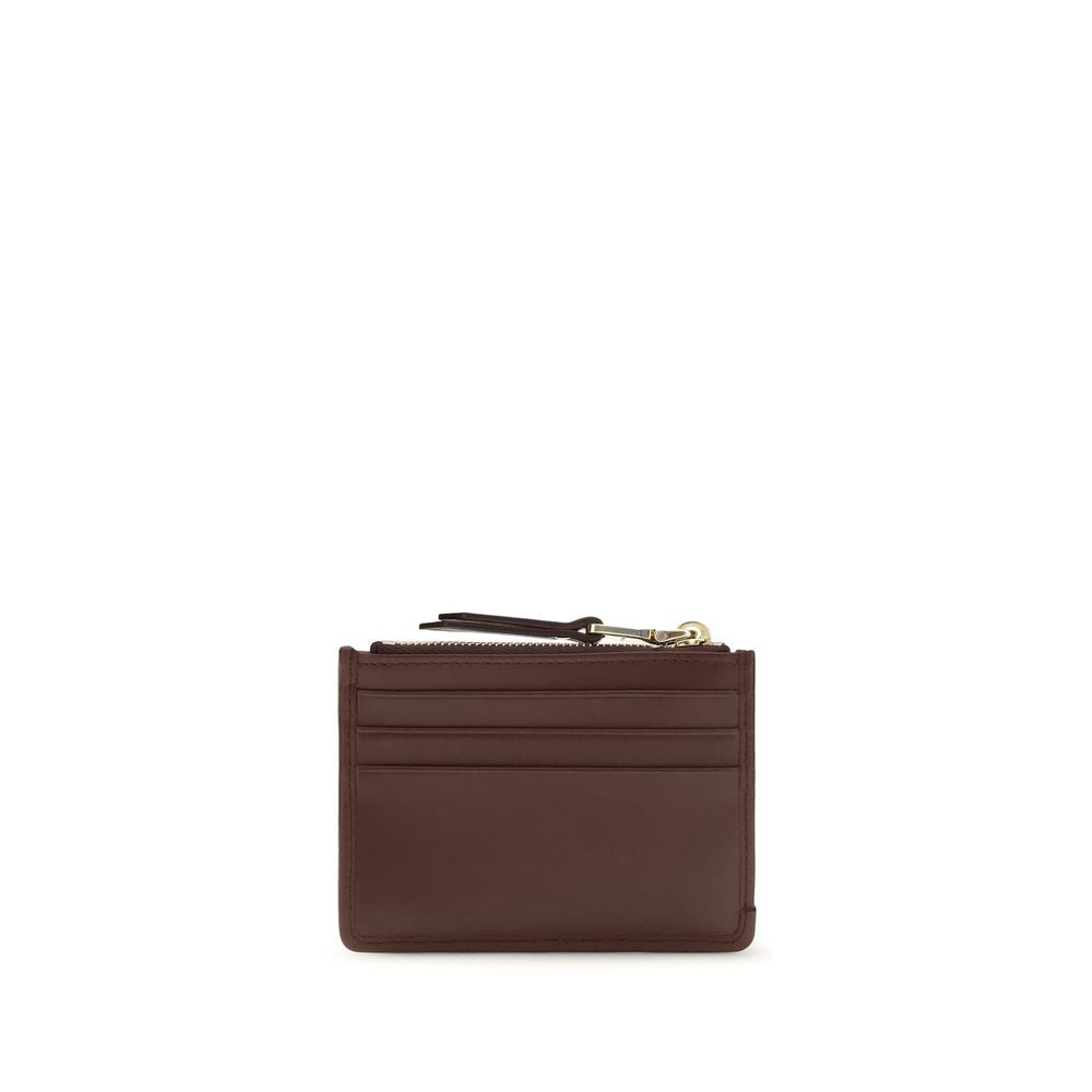 Miu Miu Bordeaux Lamb Ovis Aries Wallet