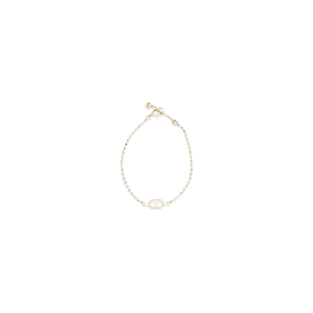 Bracelet Ovalette en Métal Doré Valentino Garavani