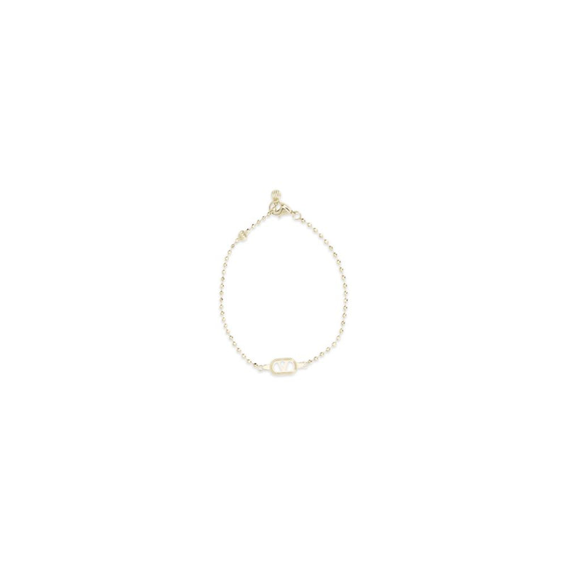 Bracelet Ovalette en Métal Doré Valentino Garavani