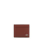 Valentino Garavani Bordeaux Calf Leather Bos Taurus Wallet