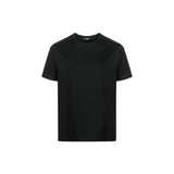 Herno Black Cotton T-Shirt for Men