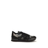 Valentino Garavani Rockrunner Camouflage Noir Sneakers