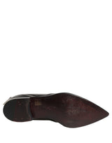 Dolce & Gabbana Black Leather Derby Dress Shoes for Men