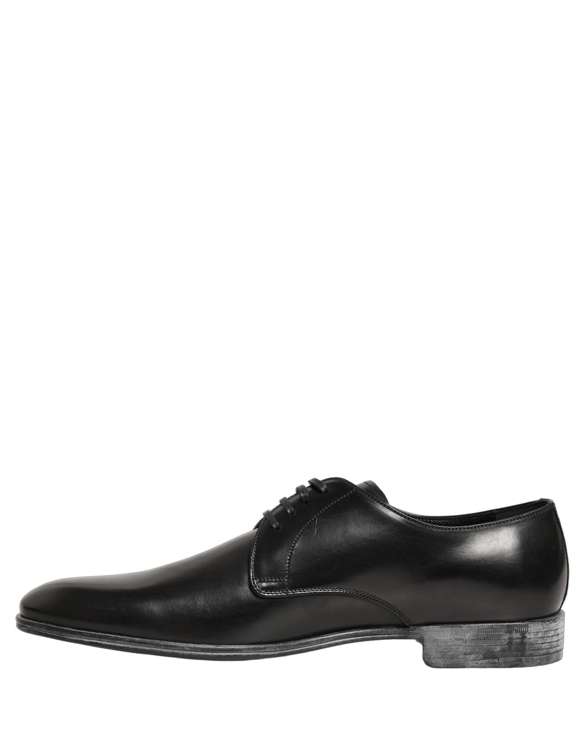 Dolce & Gabbana Derby Noir en Cuir pour Hommes