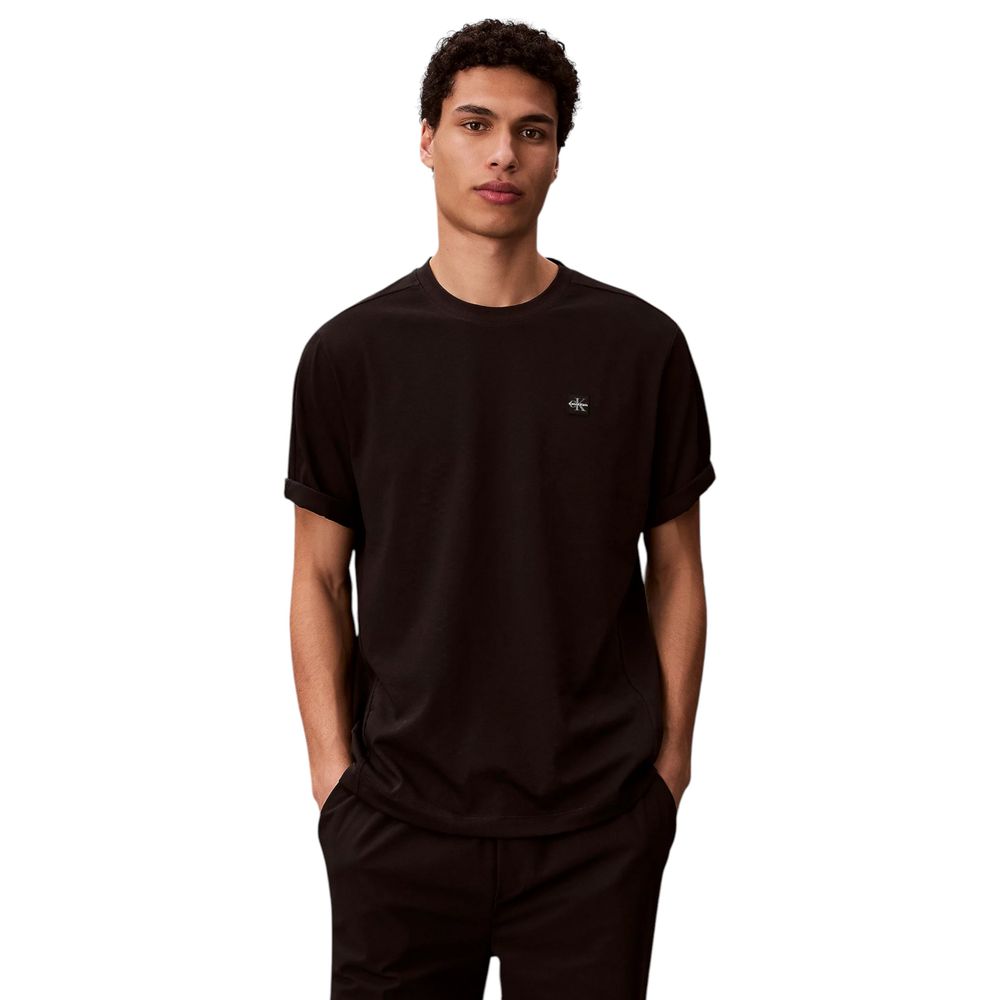 Calvin Klein Sport Black Cotton T-Shirt - Modern Casual Style