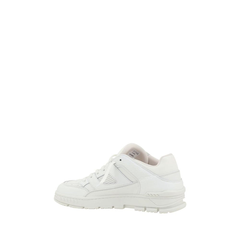 Axel Arigato White Calf Leather Bos Taurus Low Top Sneakers